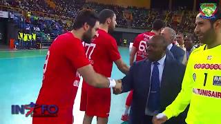 Final Coupe DAfrique Gabon 2018  Tunisie vs Egypte [upl. by Odrautse]