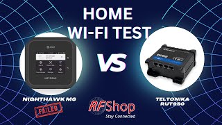 Home WiFi Range test with Nighthawk M6 and Teltonika RUT950 [upl. by Atazroglam]