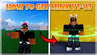 How To Get Mink V1 V2 V3 Blox Fruits  Beginners Guide [upl. by Kaden206]