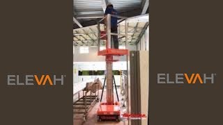 Elevah 65 Move con sistema speciale di rotazione del cestello  Faraone Industrie [upl. by Penhall]