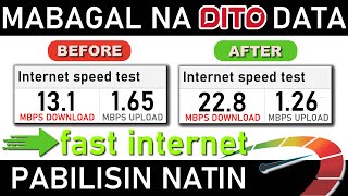 New APN for DITO Sim Fast Internet  Highspeed DATA Settings 2024 [upl. by Nednerb506]