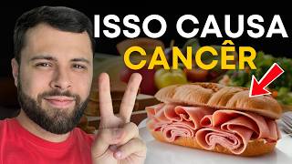 SOMENTE DOIS ALIMENTOS CAUSAM O CÂNCER Chocante [upl. by Hardin]