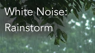 Rainstorm Sounds for Relaxing Focus or Deep Sleep  Nature White Noise  8 Hour Video [upl. by Seyah104]