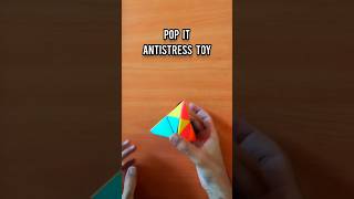 POP IT FIDGET ANTISTRESS ORIGAMI  HOW TO MAKE ORIGAMI POP IT ANTISTRESS TOY [upl. by Zaria]