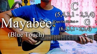 Mayabee মায়াবী Blue Touch  Easy Guitar Chords LessonCover Strumming Pattern Progressions [upl. by Iong880]