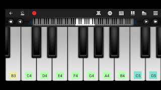 Innashtu bekenna hrudayakke Rama  small keyboard version  by Amruthavarshini [upl. by Catina]