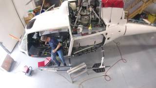 AS350 B2 Sliding door Installation  Part 1 [upl. by Carmelle348]