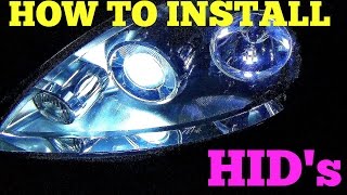 How to install HIDs [upl. by Nimajnab]