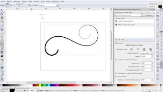 Tutoriel  Inkscape  Motif suivant chemin [upl. by Etnoid]