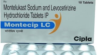 montecip lc tablet in hindi montecip lc tablet kis prakar ki allergy me kaam aati hai [upl. by Ashling]