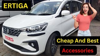 Ertiga 2024 new model  Ertiga accessories with price  Ertiga vxi 2024 model  Ertiga [upl. by Lori]