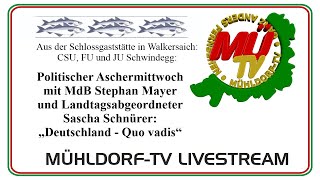 Politischer Aschermittwoch in Walkersaich Quo vadis Deutschland [upl. by Carilyn]