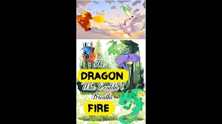 The dragon who couldnt breath fire audiobook kids children moralstories entertainment fyp [upl. by Jalbert]