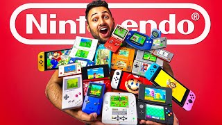 I bought every Nintendo Handheld EVER [upl. by Borer368]