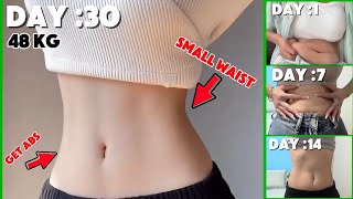 EXERCISES FOR BELLY  WAIST  Reduce body fat slim waist remove excess fat after 7 days [upl. by Fretwell]