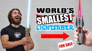 I spent 3 years making MINI LIGHTSABERS you can BUY [upl. by Hercule]