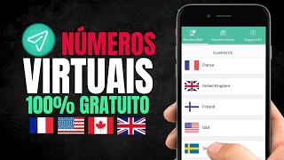 Receba SMS Online Como Ter Vários Números Internacionais Gratuitos [upl. by Retrak869]