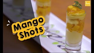 Mango Shots Recipe  How To Make Mango Shots  Indian Dessert Recipe  FoodMate [upl. by Annoirb]