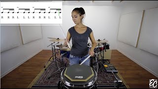 Emmanuelle Caplette Free Drum Lesson  Paradiddle Builder [upl. by Melville]