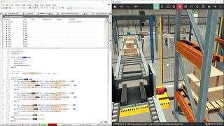 Cortes  Handling XYZ  Automated Warehouse  Programação e Simulação de CLP  Factory IO  CoDeSys [upl. by Anirehs390]