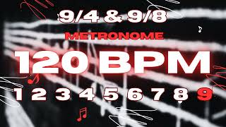 120 BPM  94 amp 98 Metronome [upl. by Meeharb216]