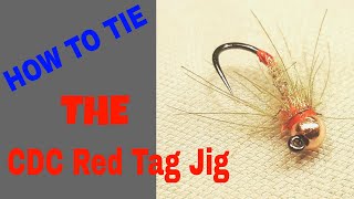 How To Tie The CDC Red Tag Jig [upl. by Dituri]