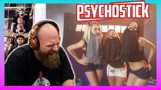 Psychostick  OBEY THE BEARD reaction [upl. by Aitnohs777]