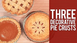 How to Make Decorative Pie Crust [upl. by Damarra505]