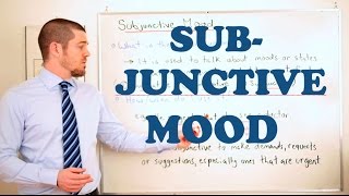 Grammar Series  The Subjunctive Mood [upl. by Etnor]