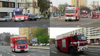 Feuer CityTunnelLeipzig Großeinsatz am Bayerischen Bahnhof [upl. by Torosian]