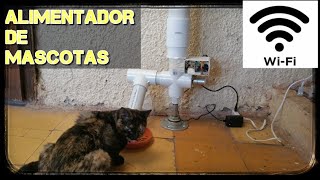 Alimentador de PVC para mascotas con Arduino vía Wifi [upl. by Barhos]