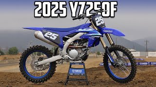 2025 Yamaha YZ250F First Ride Review  Cycle News [upl. by Amehsyt930]