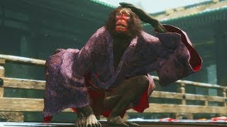 Sekiro Shadows DIe Twice  Folding Screen Monkeys Boss Fight 4 [upl. by Amhser598]