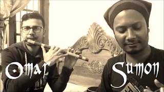 Shona Bondhu Tui Amare Instrumental  Sumon amp Omar  Flute Sumon [upl. by Lajet626]