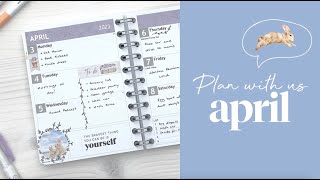 Personal Planner April Plan with Me [upl. by Noonberg]