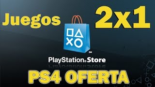 Juegos 2x1 Playstation4 OFERTA Navidad [upl. by Mihe]