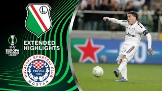 Legia Warszawa vs Zrinjski Extended Highlights  UECL Group Stage MD 4  CBS Sports Golazo [upl. by Adniles395]