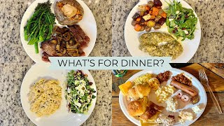 WHAT’S FOR DINNER  EASY amp BUDGET FRIENDLY  REALISTIC WEEKNIGHT MEALS  DINNER INSPIRATION [upl. by Vivica]