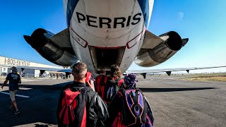 Wingsuit Jet Jump DC9 at Skydive Perris [upl. by Belmonte746]