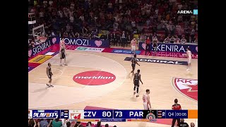 FINALE ABA LIGE 2 meč Crvena zvezda  Partizan 8073  15052024 [upl. by Darsie]