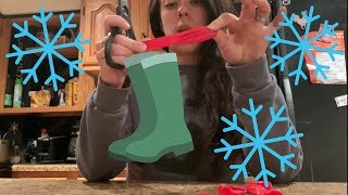 DIY SNOW BOOTS FOR DOGS [upl. by Terriss908]