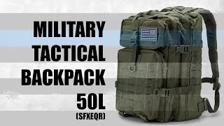 Military Tactical Backpack 50L SFXEQR [upl. by Hedwiga]