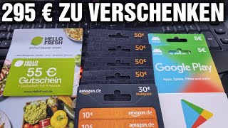 Amazon Guthaben zu verschenken wer 295 Euro viel Glück und frohe Weihnachten [upl. by Zevahc]