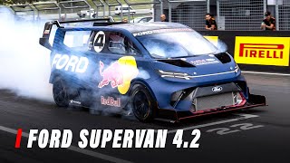 Fords Insane 1400HP SuperVan 42 EV Sets Bathurst Lap Record [upl. by Bannasch22]