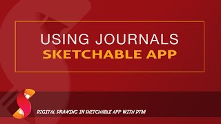 Using a Journal in Sketchable App [upl. by Rhoades]