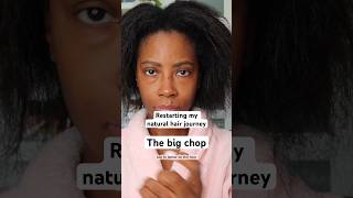 Starting Over My Natural 4C Hair Journey  The Big Chop bigchop 4chair [upl. by Ullyot]