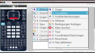 Funktionsscharen bearbeiten mit dem TINspire CX [upl. by Barta]