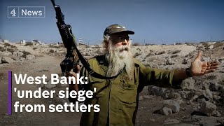 West Bank settler expansion a year on the frontline [upl. by Dublin450]