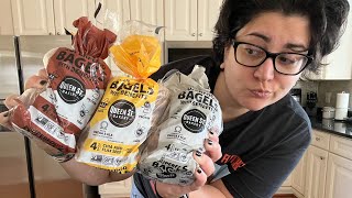 I Tried The New GlutenFree Superfood Bagels [upl. by Kral727]