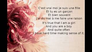 Pourtant Tu mAimes by Françoise Hardy English Lyrics French Paroles quotYet You Love Mequot [upl. by Nylissej]